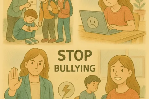 Nol al bullismo e cyberbullismo