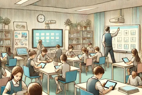 Scuola primaria ambiente tecnologico