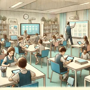 Scuola primaria ambiente tecnologico