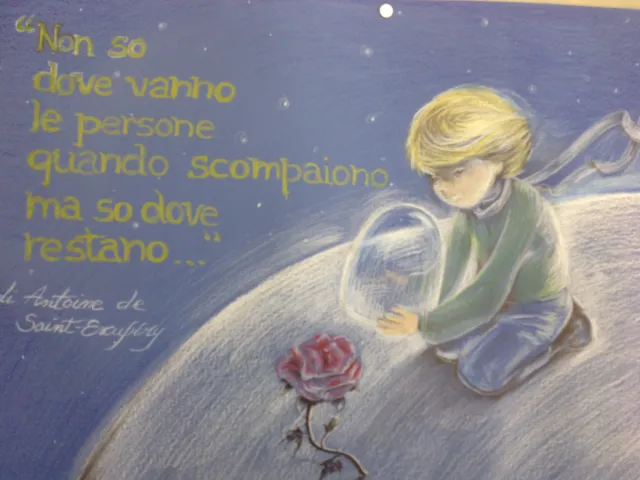 Il Piccolo Principe e la sua rosa