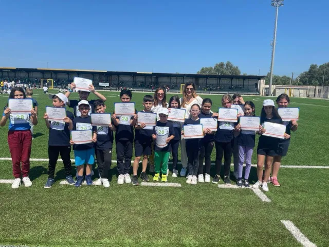 Foto di gruppo consegna attestati
