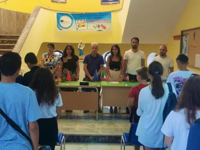 Foto di gruppo accoglienza