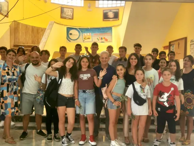 Foto di gruppo accoglienza