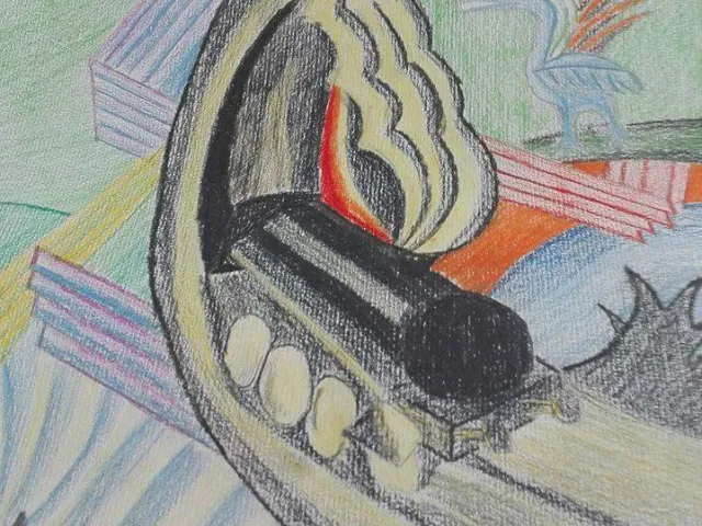 Il Futurismo di Depero: "la locomotiva". Tecnica dello sfumato