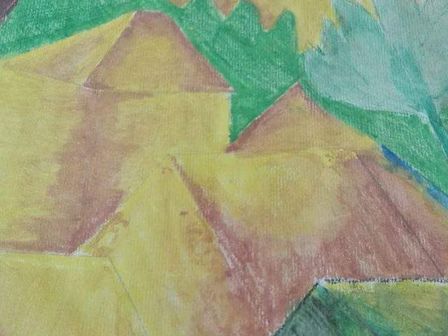 Resa personale di un'opera cubista: "Case all'Estaque" di G. Braque