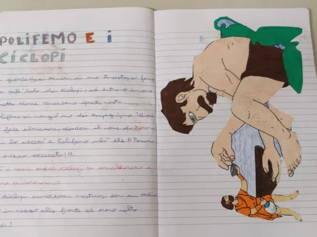 POLIFEMO E I CICLOPI