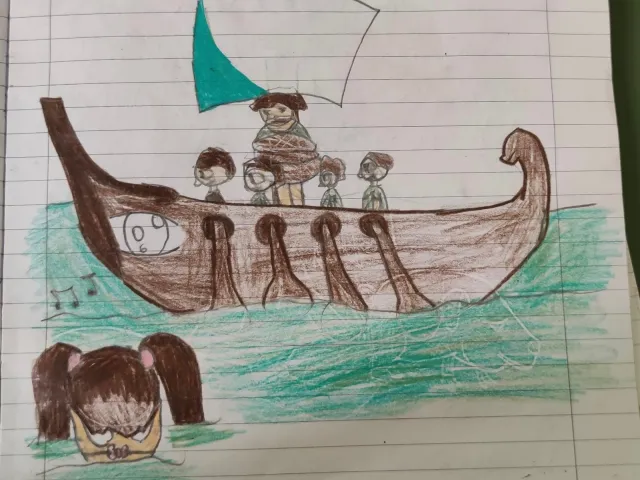 LE SIRENE, DISEGNO DI S.C.