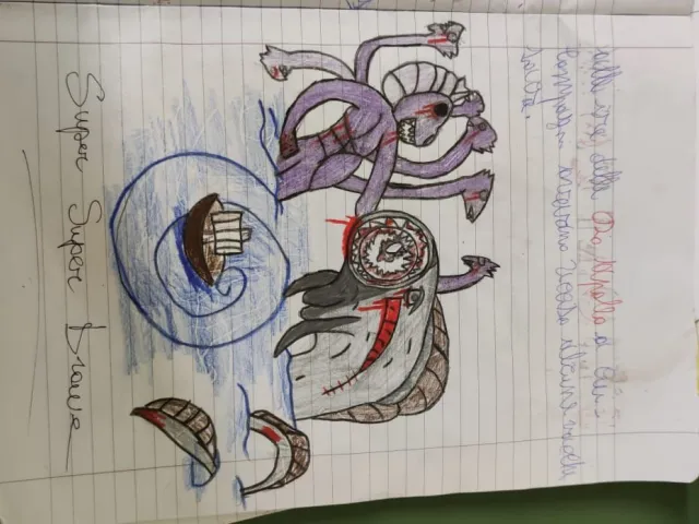 SCILLA E CARIDDI, DISEGNO DI S.C.