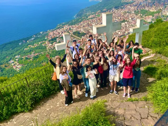 Foto di gruppo cima monte S. Elia