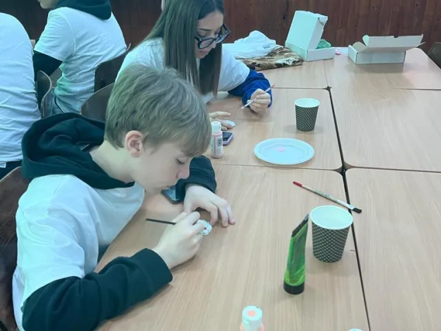 Attività alunni laboratorio di arte