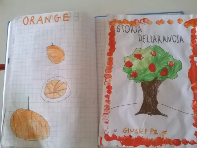 Esempio di lavoro sui colori in collaborazione con le altre docenti curriculari