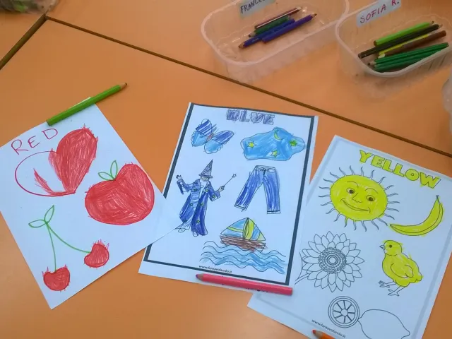 Schede didattiche usate per i più piccoli