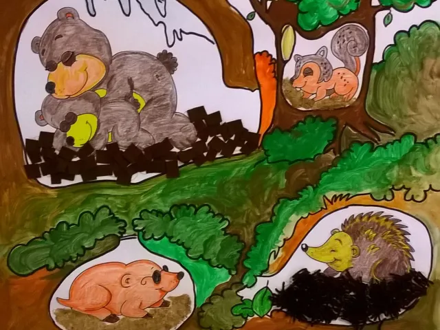 Gli animali che si addormentano per difendersi dal freddo