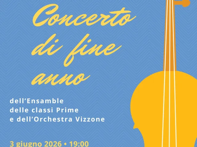 Locandina concerto fine anno 2026