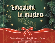 MAR  20 - EMOZIONI IN MUSICA - Orchestra "M. Vizzone" e alunni classi 5^ primaria Carretta